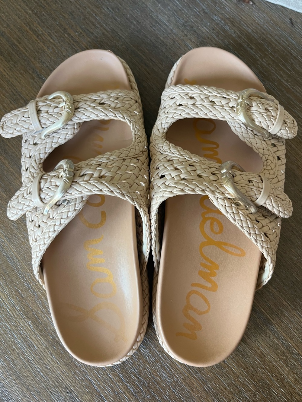 Sam Edelman Reid Braided Sandals in Natural